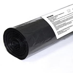 Мешки для мусора ПВД 120л/30шт 30мкм /белая этикетка/ Мешки для мусора ПВД 120л/30шт 30мкм /белая этикетка/