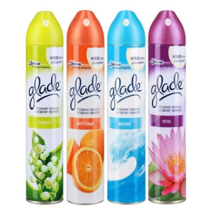 Glade Освежитель воздуха в ассортименте  300мл кнопка Glade Освежитель воздуха в ассортименте  300мл кнопка