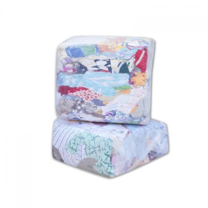 Ветошь хлопок трикотаж цветной брикет 10кг Ветошь хлопок трикотаж цветной брикет 10кг