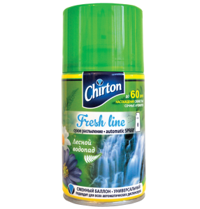 Освежитель воздуха Chirton сменный баллон, 250мл Лесной водопад Освежитель воздуха Chirton сменный баллон, 250мл Лесной водопад