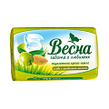 Мыло туалетное Весна 90г Олива и миндальное молочко /72/ Мыло туалетное Весна 90г Олива и миндальное молочко /72/