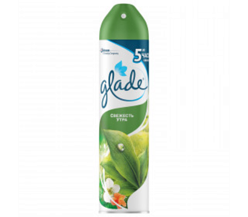 Glade Освежитель воздуха Свежесть утра 300мл кнопка Glade Освежитель воздуха Свежесть утра 300мл кнопка