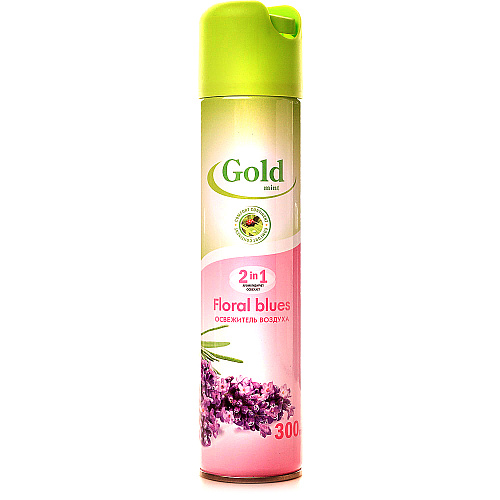 GOLD WIND Освежитель воздуха 300мл Цветочный блюз/12/ GOLD WIND Освежитель воздуха 300мл Цветочный блюз/12/