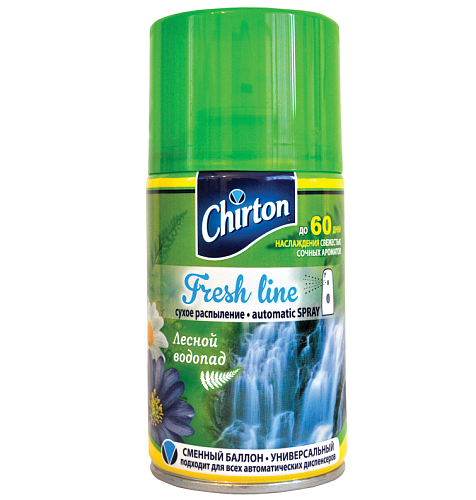 Освежитель воздуха Chirton сменный баллон, 250мл Лесной водопад Освежитель воздуха Chirton сменный баллон, 250мл Лесной водопад